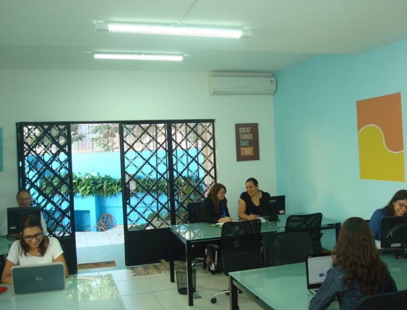 Posição de Trabalho em Coworking na Vila Buarque - Aluguel de Salas Coworking